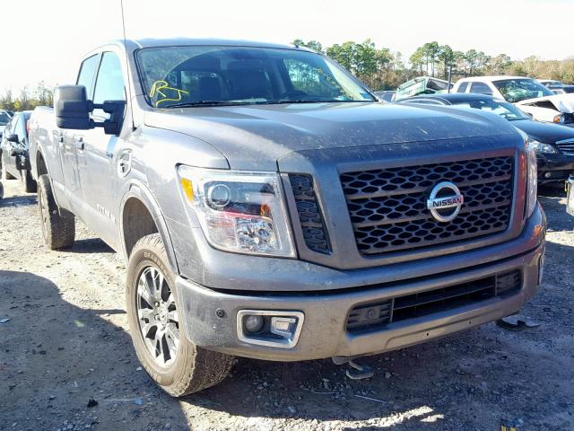 1N6BA1F43JN522712 - 2018 NISSAN TITAN XD S GRAY photo 1