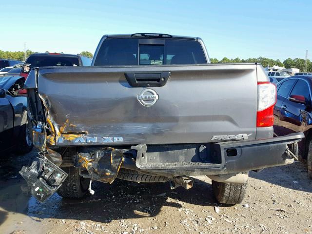 1N6BA1F43JN522712 - 2018 NISSAN TITAN XD S GRAY photo 9