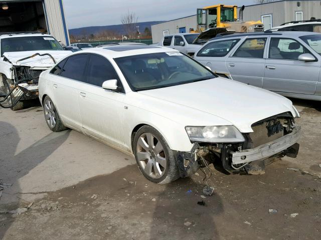 WAUDH74F76N124079 - 2006 AUDI A6 3.2 QUA WHITE photo 1