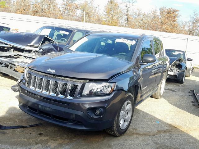1C4NJCBB0HD130691 - 2017 JEEP COMPASS SP Сұр фото 2