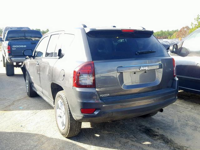 1C4NJCBB0HD130691 - 2017 JEEP COMPASS SP Сұр фото 3