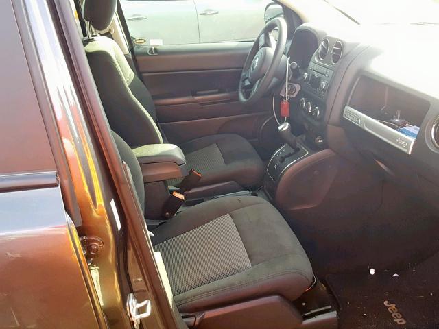 1C4NJCBB0HD130691 - 2017 JEEP COMPASS SP Сұр фото 5