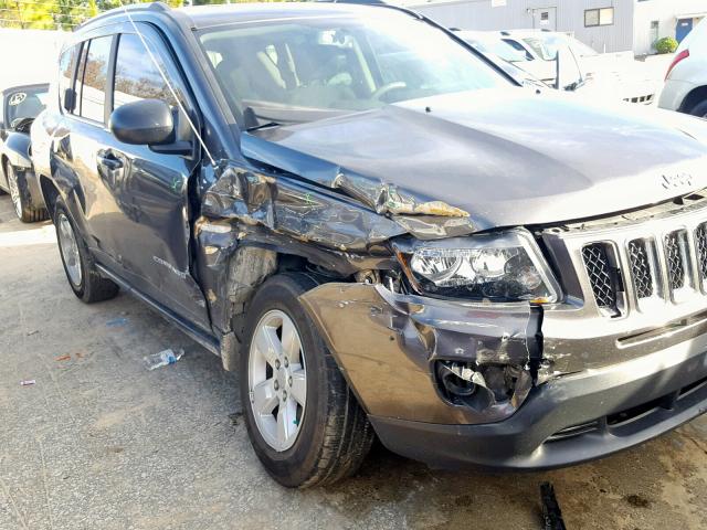 1C4NJCBB0HD130691 - 2017 JEEP COMPASS SP Сұр фото 9