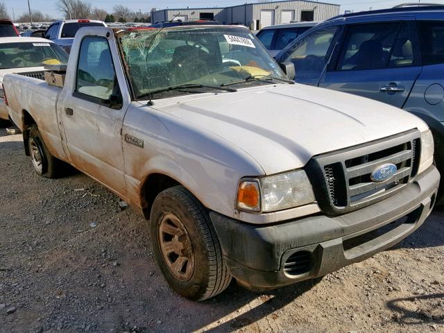 1FTYR10D29PA62926 - 2009 FORD RANGER WHITE photo 1