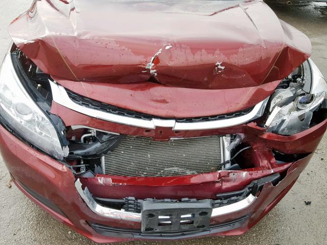 1G11C5SL3FF110863 - 2015 CHEVROLET MALIBU 1LT BURGUNDY photo 7