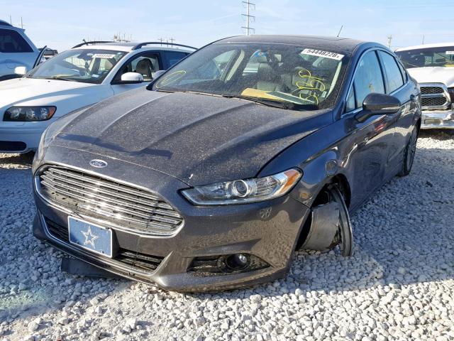 3FA6P0K95FR297038 - 2015 FORD FUSION TIT GRAY photo 2