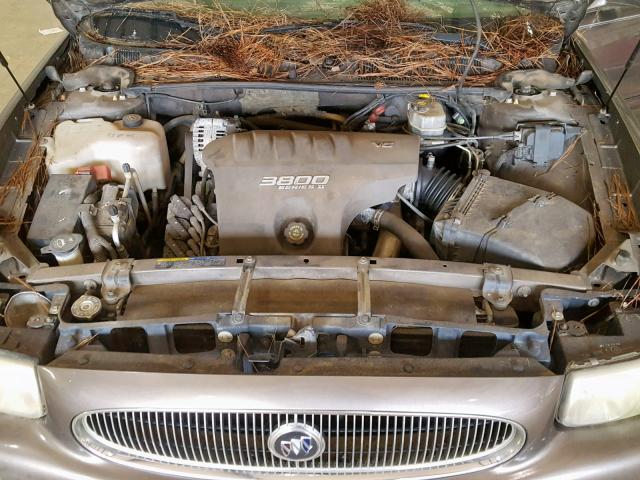 1G4HP54K72U178678 - 2002 BUICK LESABRE CU GOLD photo 7