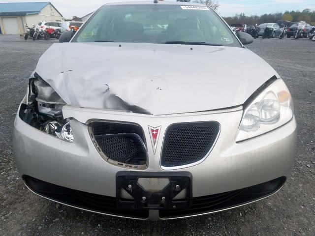 1G2ZF57B084299671 - 2008 PONTIAC G6 VALUE L GRAY photo 10