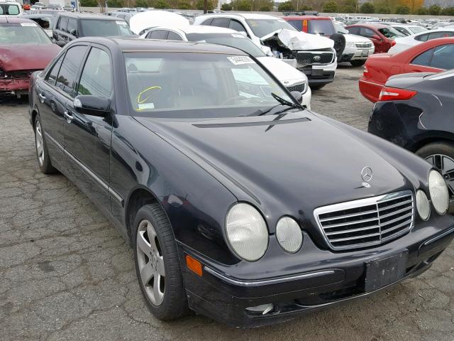 WDBJF65J12B494236 - 2002 MERCEDES-BENZ E 320 BLACK photo 1