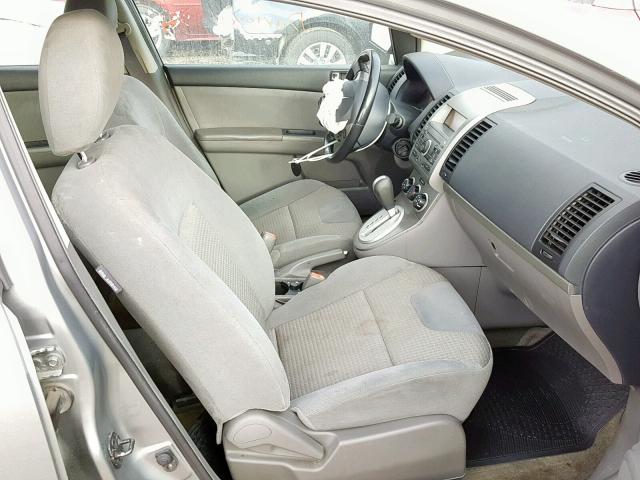 3N1AB61E78L689936 - 2008 NISSAN SENTRA 2.0 GRAY photo 5