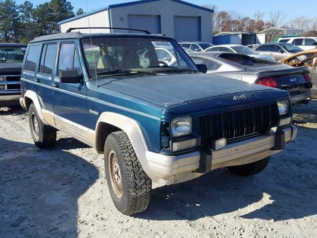 1J4FT78S9SL521147 - 1995 JEEP CHEROKEE C GREEN photo 1