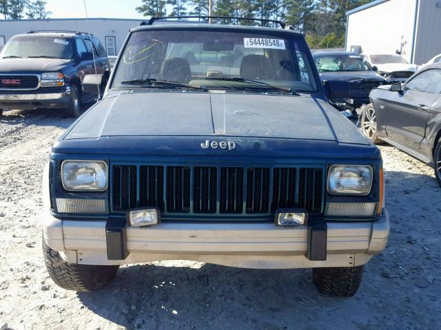 1J4FT78S9SL521147 - 1995 JEEP CHEROKEE C GREEN photo 9