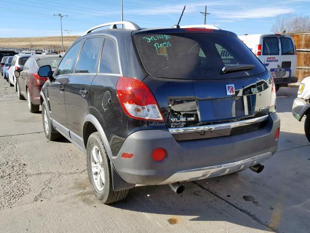 3GSDL43N19S572650 - 2009 SATURN VUE XE BLACK photo 3