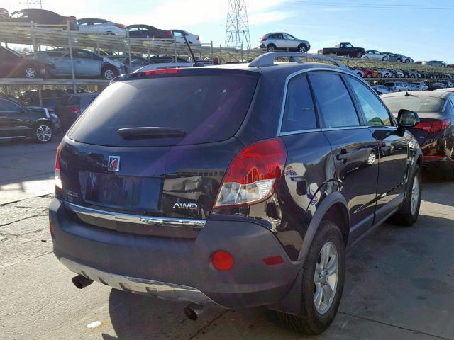 3GSDL43N19S572650 - 2009 SATURN VUE XE BLACK photo 4