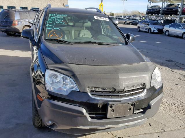 3GSDL43N19S572650 - 2009 SATURN VUE XE BLACK photo 9