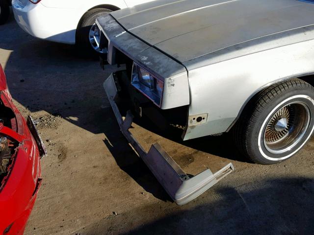 1G3AR47A5DM485623 - 1983 OLDSMOBILE CUTLASS SU GRAY photo 10