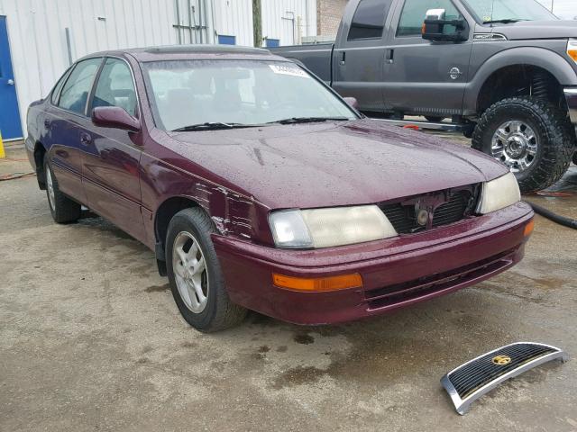 4T1BF12B8TU123971 - 1996 TOYOTA AVALON XL MAROON photo 1