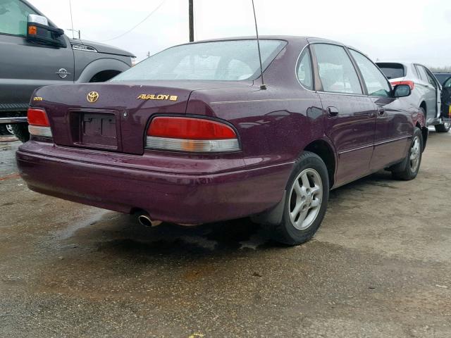 4T1BF12B8TU123971 - 1996 TOYOTA AVALON XL MAROON photo 4