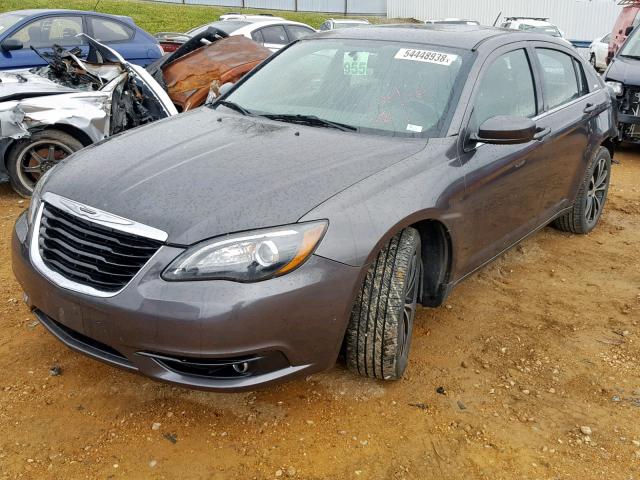 1C3CCBCG2EN193131 - 2014 CHRYSLER 200 LIMITE GRAY photo 2