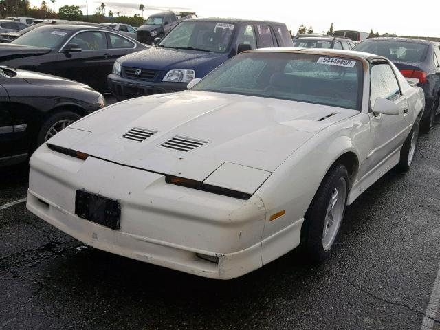 1G2FW21E1JL226597 - 1988 PONTIAC FIREBIRD T WHITE photo 2