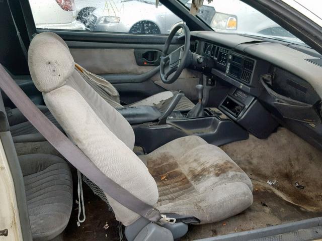 1G2FW21E1JL226597 - 1988 PONTIAC FIREBIRD T WHITE photo 5