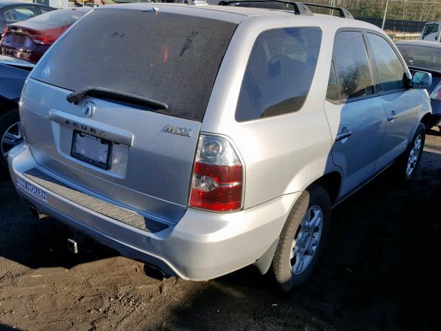 2HNYD18955H544734 - 2005 ACURA MDX TOURIN SILVER photo 4