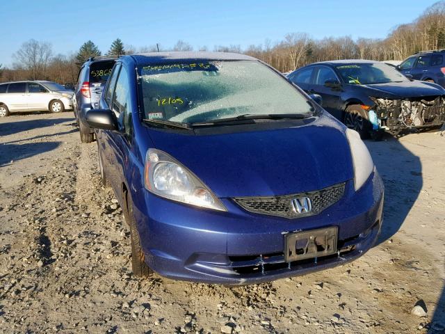 JHMGE88209S039868 - 2009 HONDA FIT BLUE photo 9