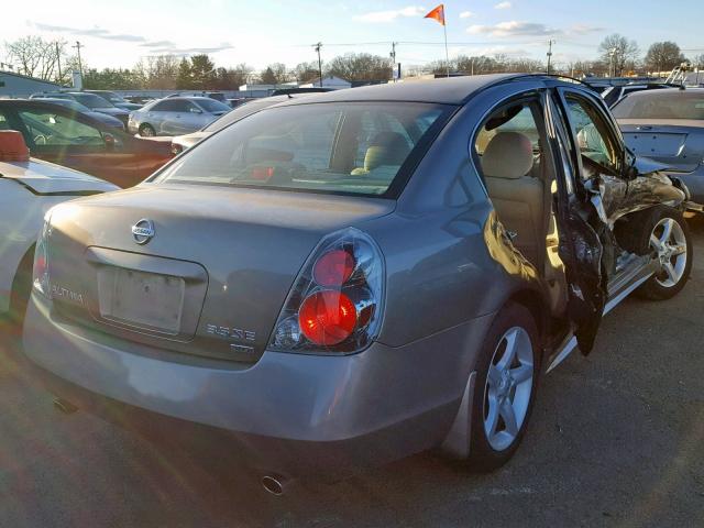 1N4BL11D06C108235 - 2006 NISSAN ALTIMA SE GRAY photo 4