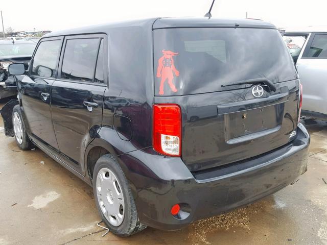 JTLZE4FEXC1145424 - 2012 TOYOTA SCION XB 黑色 照片 3