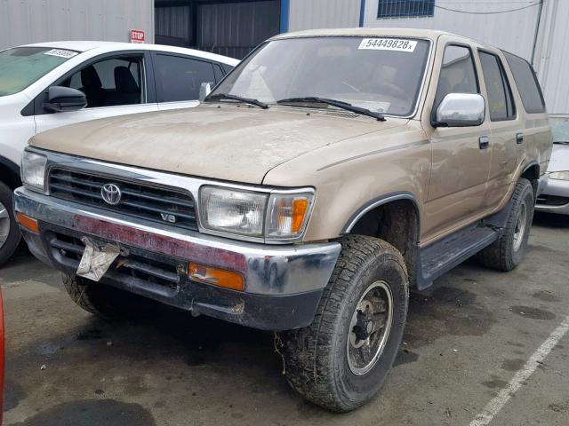 JT3VN39WXR0141319 - 1994 TOYOTA 4RUNNER VN GOLD photo 2