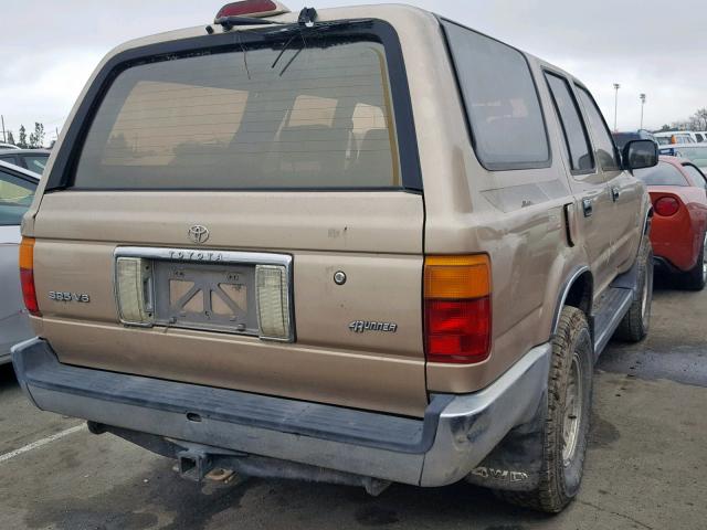 JT3VN39WXR0141319 - 1994 TOYOTA 4RUNNER VN GOLD photo 4