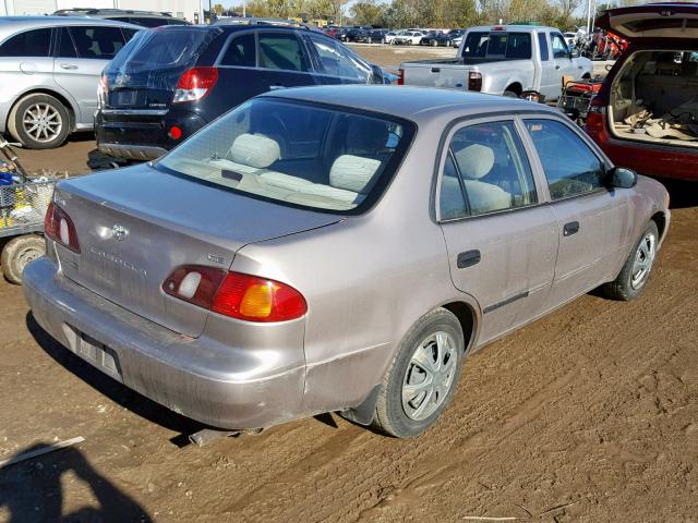 2T1BR12E4XC222411 - 1999 TOYOTA COROLLA VE TAN photo 4