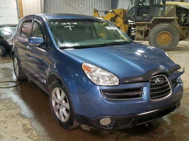 4S4WX85D074409808 - 2007 SUBARU B9 TRIBECA BLUE photo 1