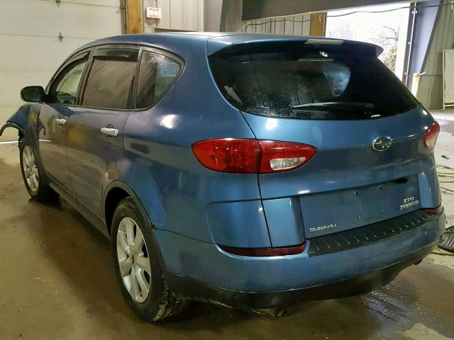 4S4WX85D074409808 - 2007 SUBARU B9 TRIBECA BLUE photo 3