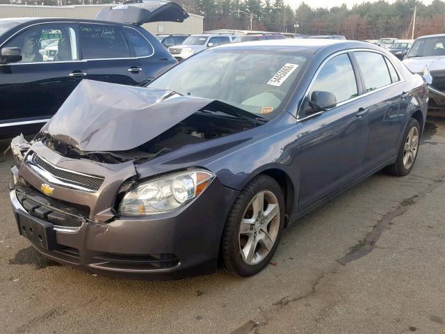 1G1ZB5EB5AF231766 - 2010 CHEVROLET MALIBU LS Boz foto 2