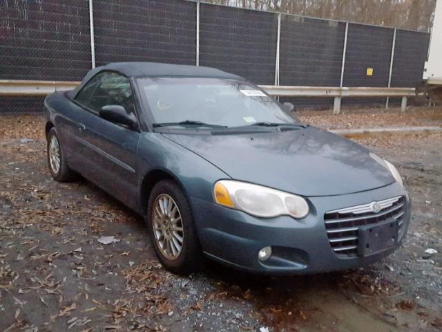 1C3EL55R46N285903 - 2006 CHRYSLER SEBRING TO SILVER photo 1