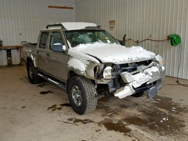 1N6ED27T03C464475 - 2003 NISSAN FRONTIER C TAN photo 1