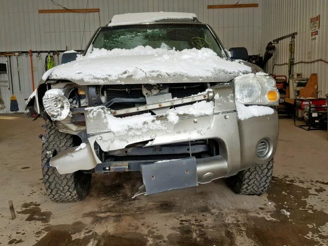 1N6ED27T03C464475 - 2003 NISSAN FRONTIER C TAN photo 9