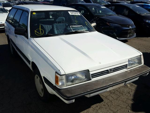 JF2AN53B0HE478256 - 1987 SUBARU GL 4WD WHITE photo 1