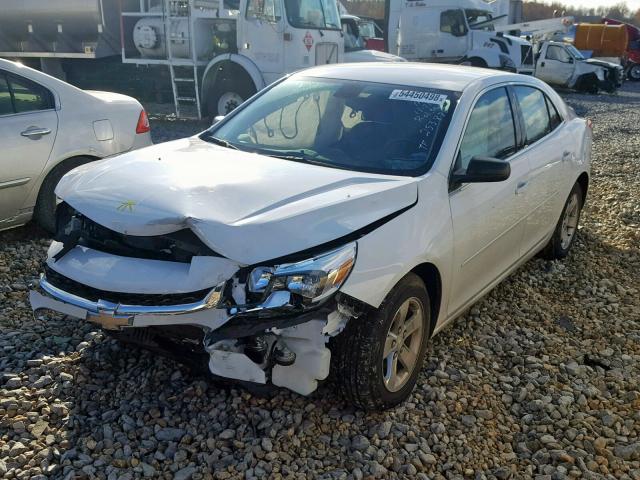1G11B5SL8FF253875 - 2015 CHEVROLET MALIBU LS WHITE photo 2