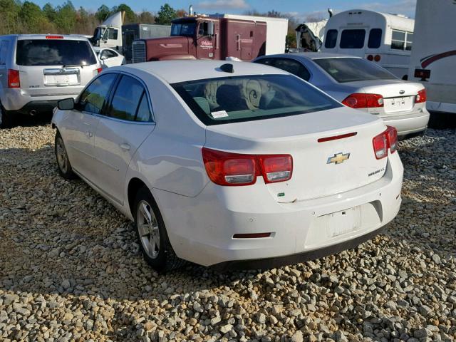 1G11B5SL8FF253875 - 2015 CHEVROLET MALIBU LS WHITE photo 3