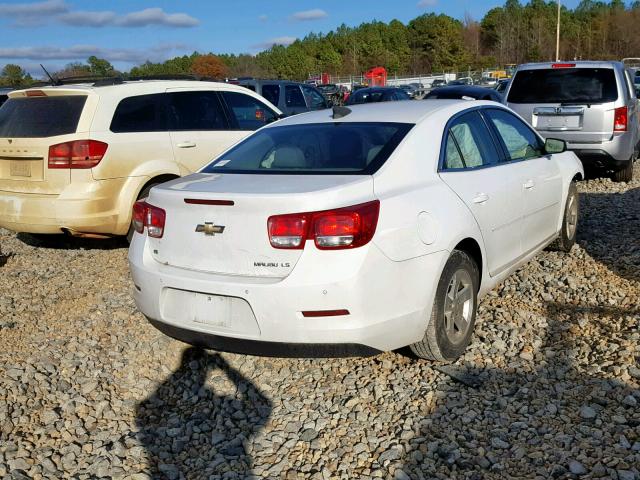 1G11B5SL8FF253875 - 2015 CHEVROLET MALIBU LS WHITE photo 4