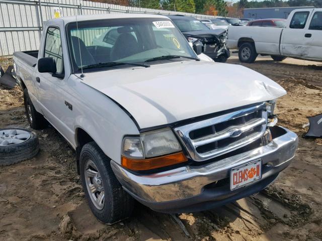 1FTYR10V1YPA10128 - 2000 FORD RANGER WHITE photo 1