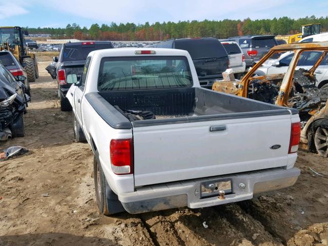 1FTYR10V1YPA10128 - 2000 FORD RANGER WHITE photo 3