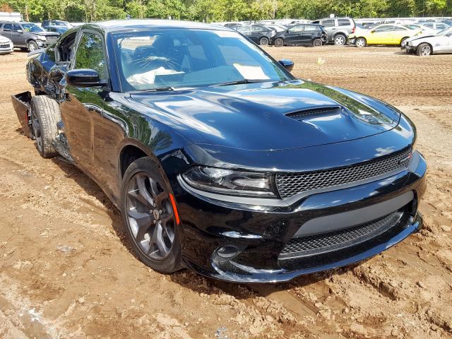 2C3CDXHG0KH566870 - 2019 DODGE CHARGER GT BLACK photo 1