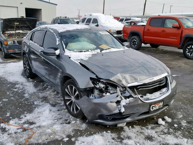 1C3CCBBB5DN609838 - 2013 CHRYSLER 200 TOURIN GRAY photo 1