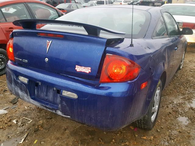 1G2AL15F477235392 - 2007 PONTIAC G5 BLUE photo 4