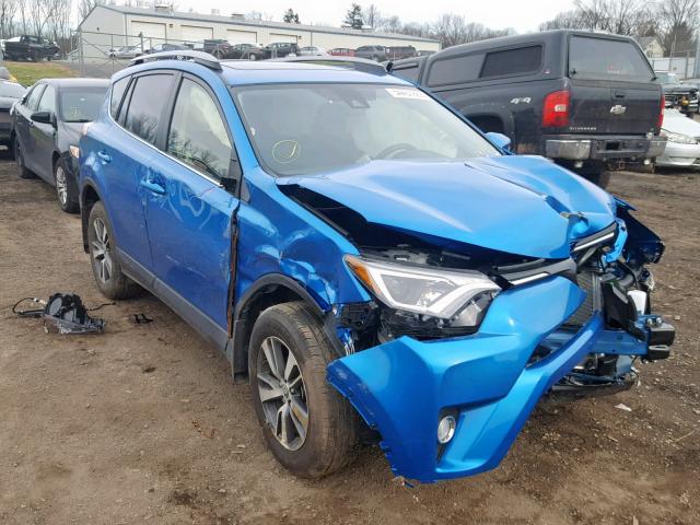 JTMRFREV2JJ234277 - 2018 TOYOTA RAV4 ADVEN BLUE photo 1