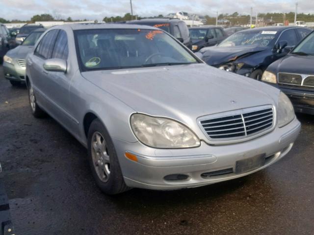 WDBNG70J92A314275 - 2002 MERCEDES-BENZ S 430 SILVER photo 1