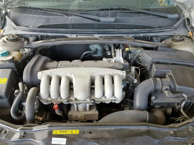 YV1TS94D411203228 - 2001 VOLVO S80 SILVER photo 7